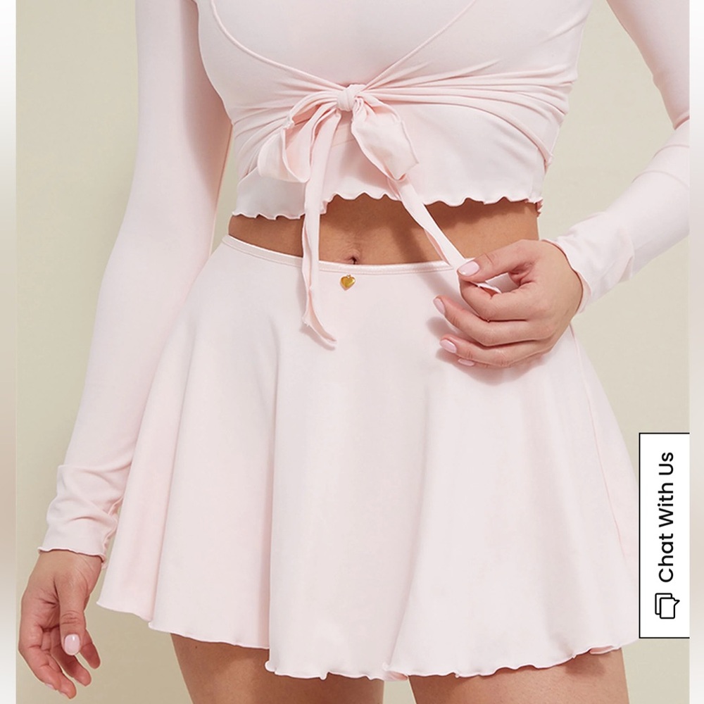PacSun 1980 Active Pink Skort